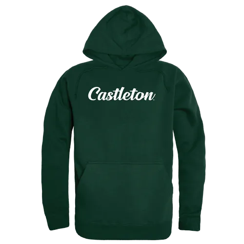 W Republic Castleton Spartans Script Hoodie 558-626. Decorated in seven days or less.