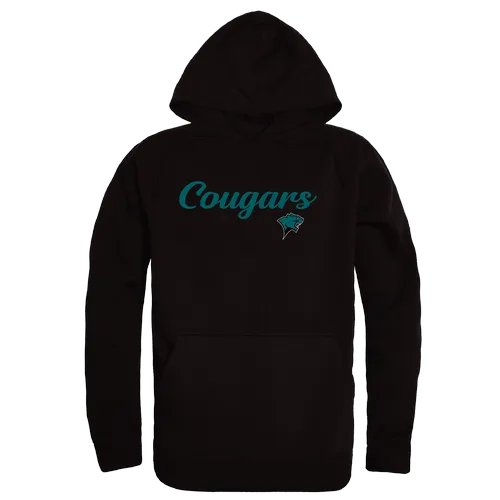 W Republic Chicago State Cougars Script Hoodie 558-631. Decorated in seven days or less.