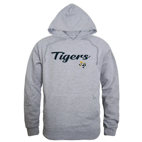 W Republic East Texas Baptist Tigers Script Hoodie 558-639. Decorated in seven days or less.