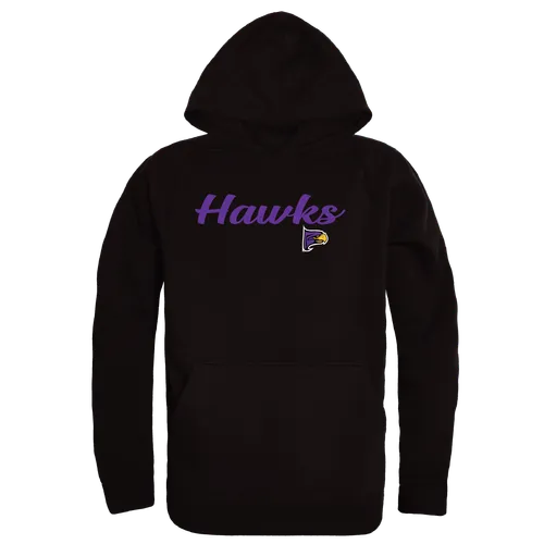 W Republic Hunter College Hawks Script Hoodie 558-654. Decorated in seven days or less.