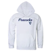 W Republic Upper Iowa Peacocks Script Hoodie 558-681