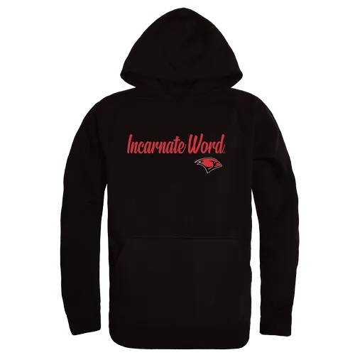 W Republic Incarnate Word Cardinals Script Hoodie 558-687. Decorated in seven days or less.