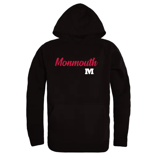 W Republic Monmouth College Fighting Scots Script Hoodie 558-695. Decorated in seven days or less.