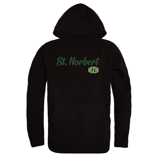 W Republic St. Norbert College Green Knights Script Hoodie 558-698. Decorated in seven days or less.