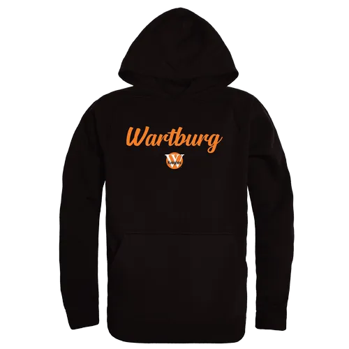 W Republic Wartburg College Knights Script Hoodie 558-708. Decorated in seven days or less.