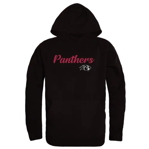 W Republic Virginia Union Panthers Script Hoodie 558-729. Decorated in seven days or less.