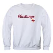 W Republic Midwestern State Mustangs Script Crew 556-543