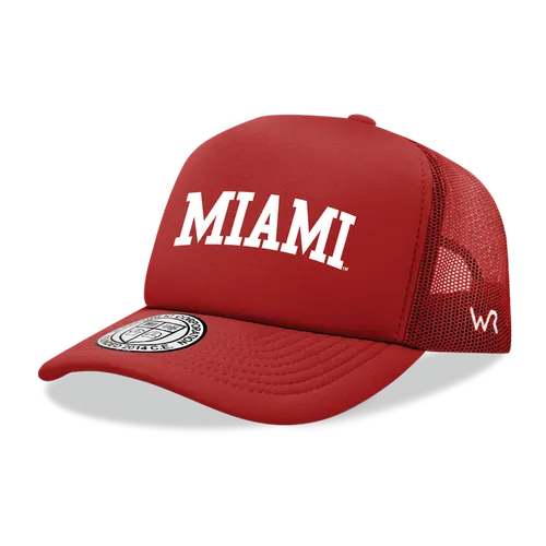 W Republic Miami (Ohio) Red Hawks Game Day Printed Hat 1042-131