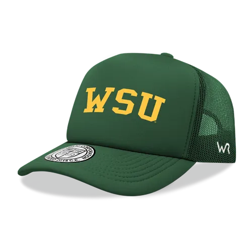 W Republic Wayne State Warriors Game Day Printed Hat 1042-400