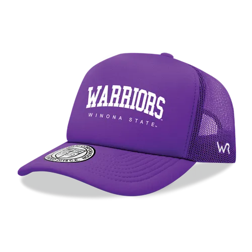 W Republic Winona State Warriors Game Day Printed Hat 1042-408