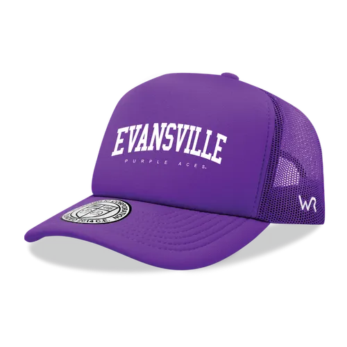 W Republic Evansville Purple Aces Game Day Printed Hat 1042-424