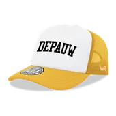 W Republic De Pauw Tigers Game Day Printed Hat 1042-636