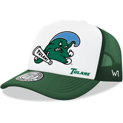 W Republic Tulane Green Wave Jumbo College Caps 1030-198