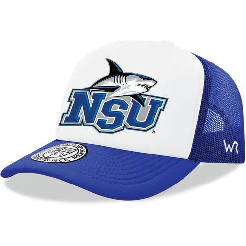 W Republic Nova Southeastern Sharks Jumbo College Caps 1030-358