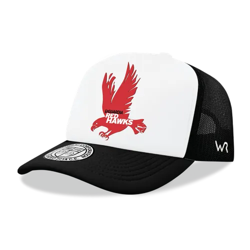 W Republic LaGuardia Red Hawks Jumbo College Caps 1030-528