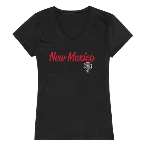 W Republic New Mexico Lobos Script Tee W 555-182