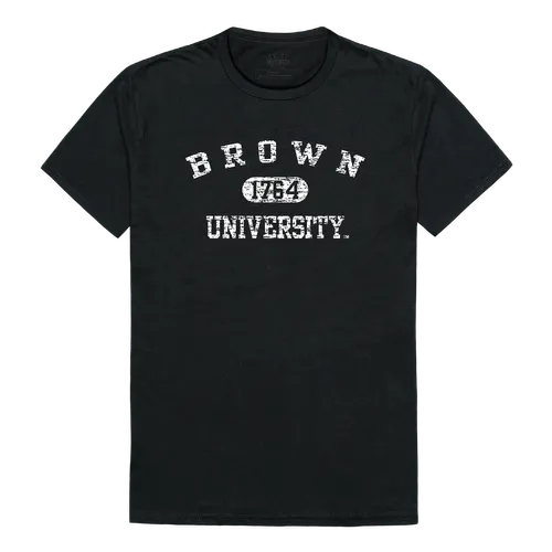 W Republic Brown Bears Distressed Arch College Tees 574-106