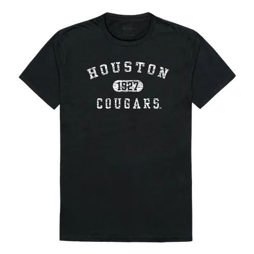 W Republic Houston Cougars Distressed Arch College Tees 574-123