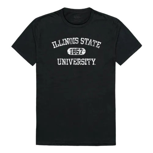 W Republic Illinois State Redbirds Distressed Arch College Tees 574-124
