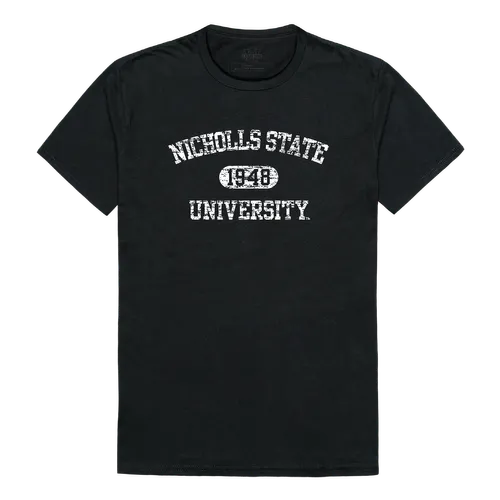 W Republic Nicholls State Colonels Distressed Arch College Tees 574-138
