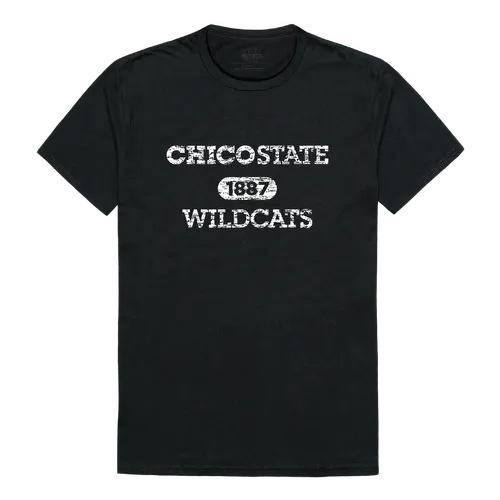 W Republic Cal State Chico Wildcats Distressed Arch College Tees 574-163