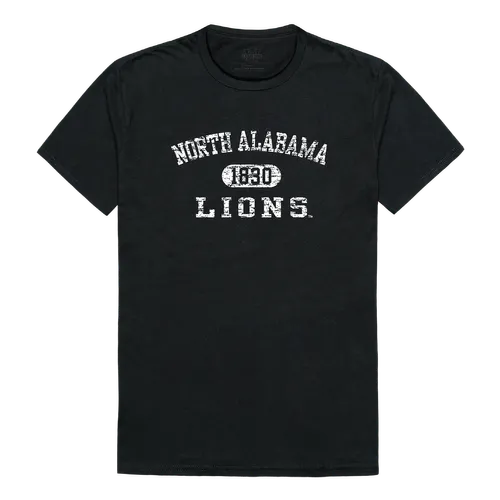 W Republic North Alabama Lions Distressed Arch College Tees 574-351