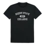 W Republic Keene St College Owls Distressed Arch College Tees 574-453