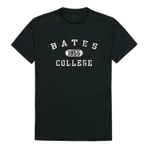 W Republic Bates College Bobcats Distressed Arch College Tees 574-615