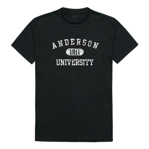W Republic Anderson Trojans Distressed Arch College Tees 574-691