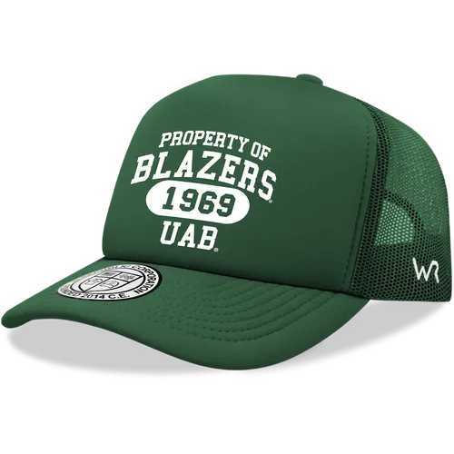 W Republic Property Of UAB Blazers Baseball Cap 1027-101