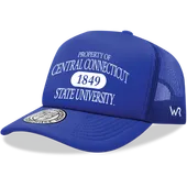 W Republic Property Of Central Connecticut State Blue Devils Baseball Cap 1027-113