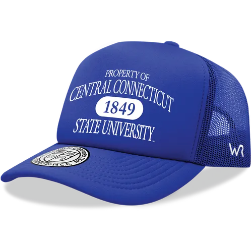 W Republic Property Of Central Connecticut State Blue Devils Baseball Cap 1027-113