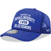 W Republic Property Of De Paul Blue Demons Baseball Cap 1027-121