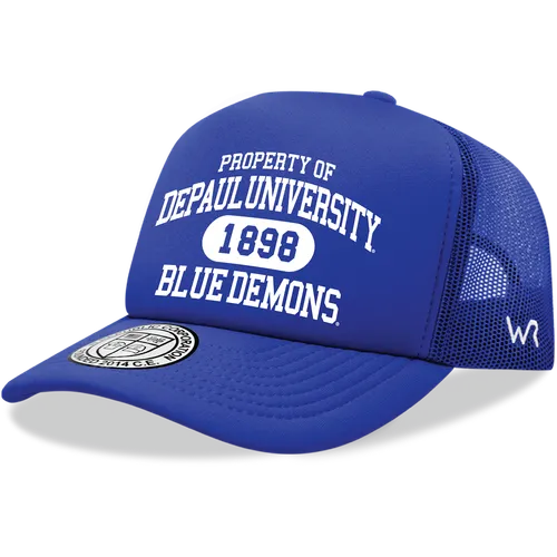 W Republic Property Of De Paul Blue Demons Baseball Cap 1027-121