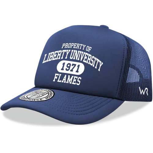 W Republic Property Of Liberty Flames Baseball Cap 1027-129