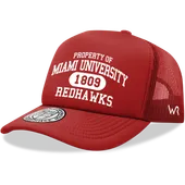 W Republic Property Of Miami (Ohio) Red Hawks Baseball Cap 1027-131