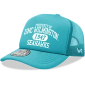 W Republic Property Of UNC Wilmington Seahawks Baseball Cap Teal 1027-139