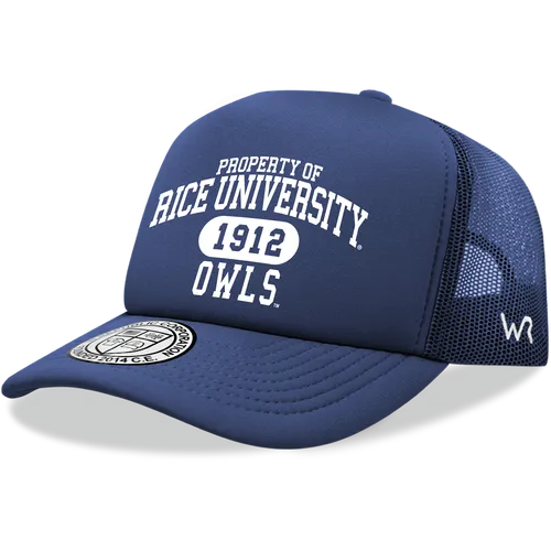 W Republic Property Of Rice Owls Baseball Cap 1027-172