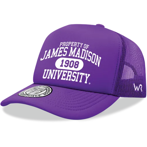 W Republic Property Of James Madison Dukes Baseball Cap 1027-188