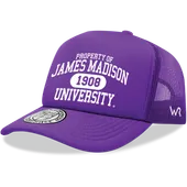 W Republic Property Of James Madison Dukes Baseball Cap 1027-188