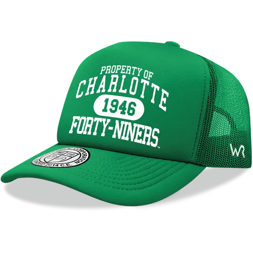 W Republic Property Of Charlotte 49Ers Baseball Cap 1027-194