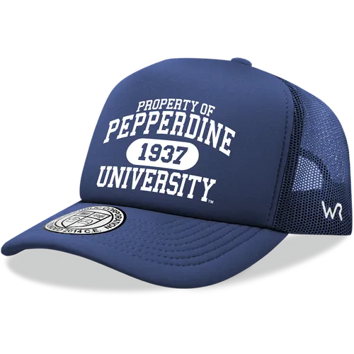 W Republic Property Of Pepperdine Waves Baseball Cap 1027-196