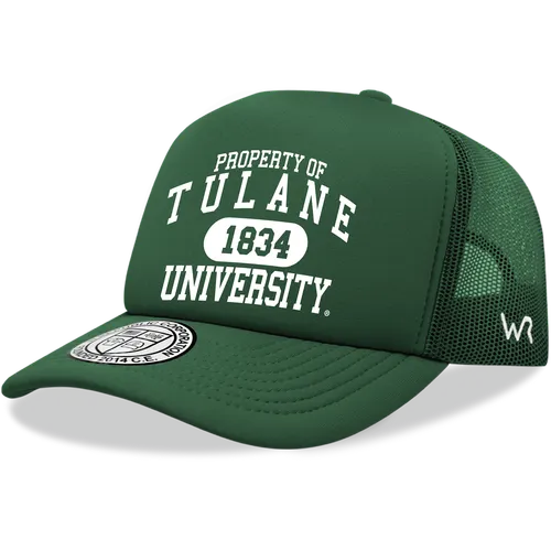 W Republic Property Of Tulane Green Wave Baseball Cap 1027-198