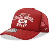 W Republic Property Of Central Missouri Mules Baseball Cap 1027-209