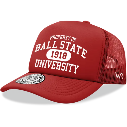 W Republic Property Of Ball State Cardinals Baseball Cap 1027-264