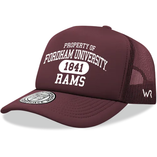 W Republic Property Of Fordham Rams Baseball Cap 1027-305