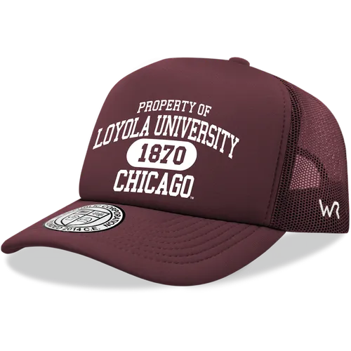 W Republic Property Of Loyola Chicago Ramblers Baseball Cap 1027-333