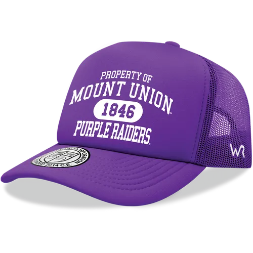 W Republic Property Of Mount Union Purple Raiders Baseball Cap 1027-348