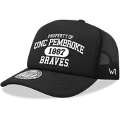 W Republic Property Of UNC Pembroke Braves Baseball Cap 1027-352