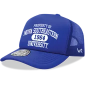 W Republic Property Of Nova Southeastern Sharks Baseball Cap 1027-358